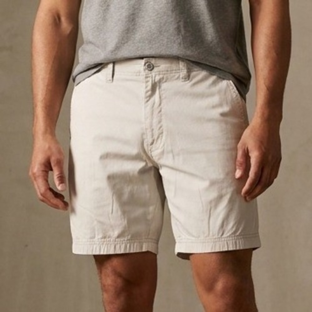 DUCK HEAD Mens Shorts 32 ligth Gray Cotton  Preppy Performance